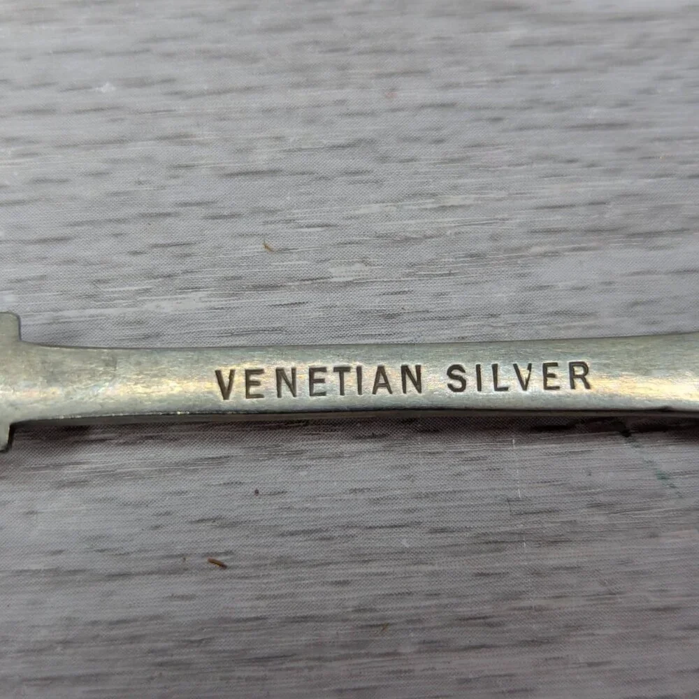 Vintage Deykin & Sons Venetian Silver Forks 6 & 1 Harrison & Howson Alpha Forks